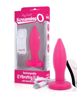 My Secret Remote Vibrating Plug – Pink