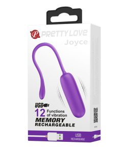 Pretty Love Joyce Vibrating Egg – Purple