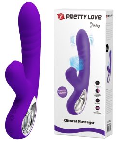 Pretty Love Jersey Sucking and Vibrating Rabbit –  Purple