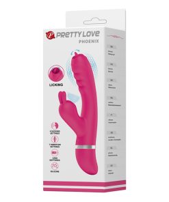 Pretty Love Phoenix Licking Rabbit – Pink