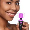 Bang – 10x Vibrating Mini Silicone Wand – Purple