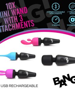 Bang – 10x Mini Wand With 3 Attachments