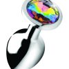 Rainbow Prism Gem Anal Plug – Medium