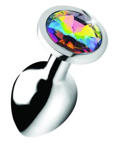 Rainbow Prism Gem Anal Plug – Medium