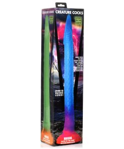 Makara Glow-in-the-Dark Silicone Snake Dildo