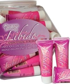 Libido – Aphrodisiac for Her – 36 Piece Fishbowl – 0.5 Oz. Tubes