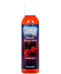 Razzels Warming Lubricant – Kissable Cherry – 4 Oz. Bottle