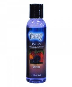 Razzels Warming Lubricant – Tutti Frutti – 4 Oz.