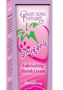 Snuggels – Lubricating Shrink Cream – Strawberry – 0.42 Oz. Tube – Each