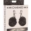 Pom Pom Nipple Clamps – Black