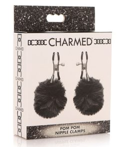 Pom Pom Nipple Clamps – Black