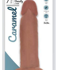 Easy Riders 7 Inch Slim Dong With Balls –  Caramel