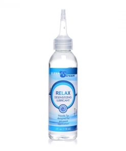 Relax Desensitizing Lubricant With Nozzle Tip – 4  Oz. 118ml