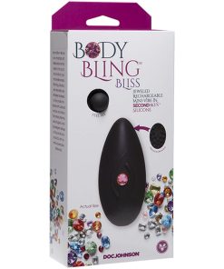 Body Bling – Clit Caress Mini-Vibe in Second Skin Silicone – Pink