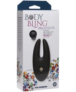 Body Bling – Clit Cuddler Mini-Vibe in Second  Skin Silicone – Silver