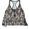 Savage Af Swing Top – Forest Camo – M/l