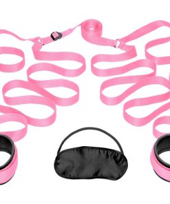 Frisky Pink Bedroom Restraint Kit