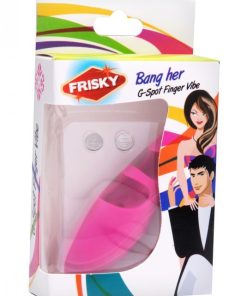 Bang Her Silicone G-Spot Finger Vibe Pink