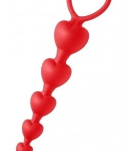 Sweet Hearts – Heart Shaped Silicone Anal Beads