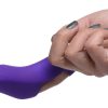 7x Finger Bang Her Pro Silicone Vibrator – Purple