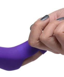 7x Finger Bang Her Pro Silicone Vibrator – Purple