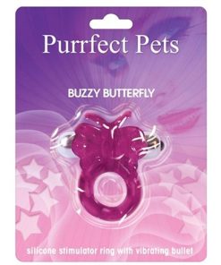 Purrfect Pet Buzzy Butterfly – Purple