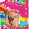 Rainbow Mens Thong