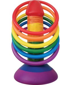 Rainbow Pecker Party Ring Toss