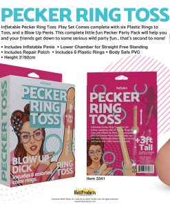 Inflatable Pecker Ring Toss