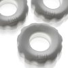 Super Huj – 3-Pack Cockrings – White Ice