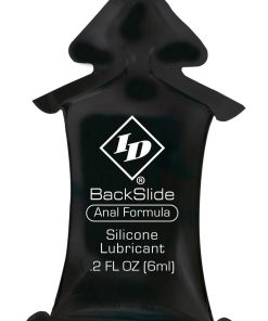 ID Backslide Silicone Lubricant – 144 Count  6ml Pillows – Bulk