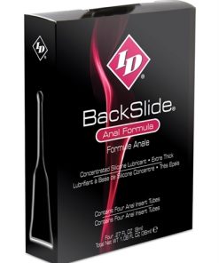 ID Backslide Silicone Lubricant 8ml Long Tube – 4pack