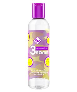 3some 3-in-1 Lubricant – Passion Fruit – 4 Fl. Oz.