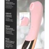 Shegasm Tickle Tickling Clit Stimulator With Suction – Pink