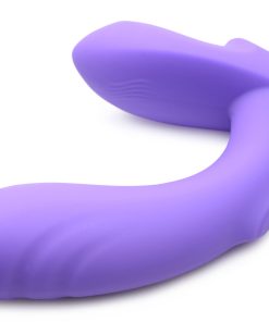 10x G-Tap Tapping Silicone G-Spot Vibrator –  Purple