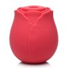 Inmi – Bloomgasm Wild Rose Silicone Suction Stimulator – Red