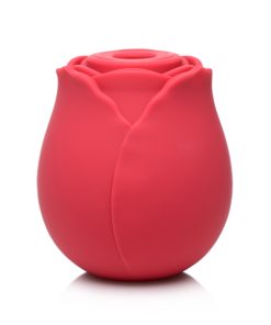 Inmi – Bloomgasm Wild Rose Silicone Suction Stimulator – Red