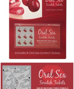 Oral Sex Scratch Tickets