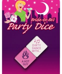 Bride-to-Be Party Dice