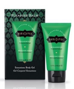 Pleasure Balm Sensations Body Gel – Spearmint  – 1.7 Fl. Oz.