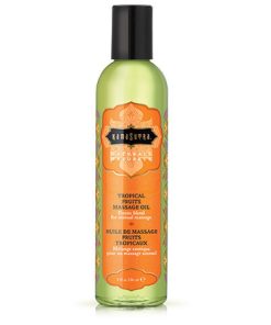 Naturals Massage Oil – Tropical Mango 8 Fl Oz