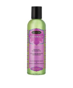 Naturals Massage Oil – Island Passion Berry – 2 Fl Oz (59 ml)