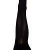 Dana Lynn – Ribbed Thigh High – Size a – Black