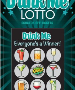 Drink Me Lotto 12 Winning Tickets!