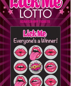 Lick Me Lotto 12 Winning Tickets!