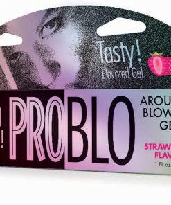 Problo Arousing Blow-Job Gel – Strawberry – 1.5 Fl. Oz.