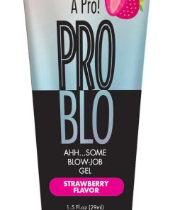 Problo Ahh…some Blow-Job Gel  – Strawberry – 1.5 Fl. Oz.