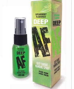 Deep Af – Spearmint Flavored Deep Throat Spray –  1 Oz