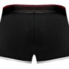 Retro Sport Panel Short – Large – Black/ Red