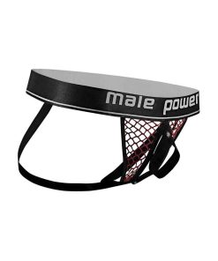 Cock Pit Net Cock Ring Jock – L/ XL – Burgundy